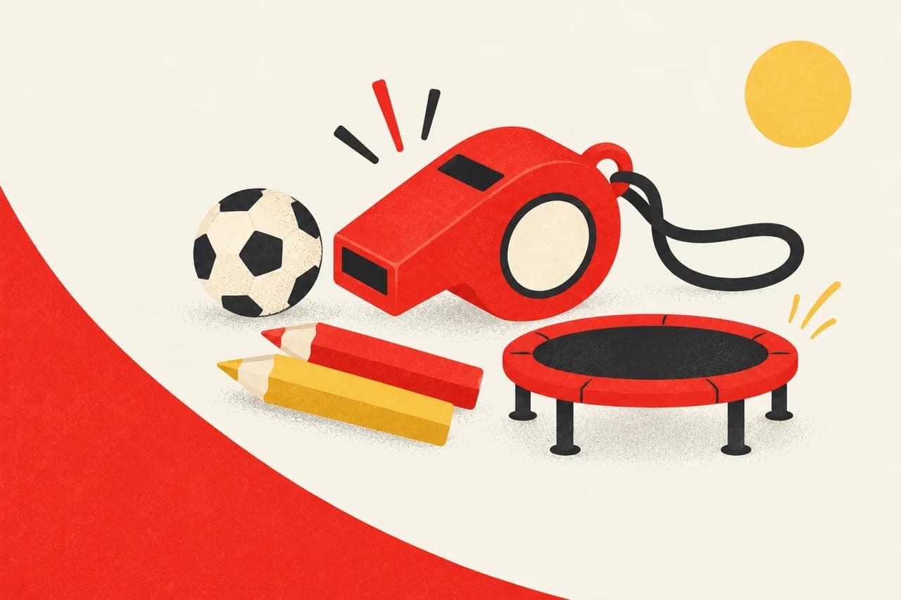 Ilustración de juegos, deporte y actividades creativas